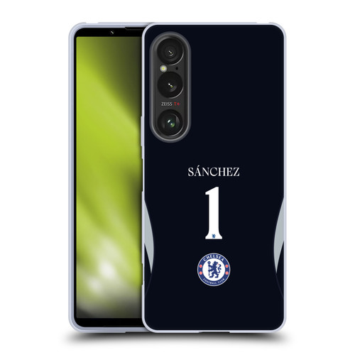 Chelsea Football Club 2025/26 Players Home Kit 1st Group Robert Sánchez Soft Gel Case for Sony Xperia 1 VI 5G Chelsea Football Club 2025/26 Players Home Kit 1st Group Robert Sánchez Soft Gel Case for Sony Xperia 1 VI 5G