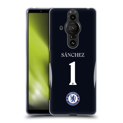 Chelsea Football Club 2025/26 Players Home Kit 1st Group Robert Sánchez Soft Gel Case for Sony Xperia Pro-I Chelsea Football Club 2025/26 Players Home Kit 1st Group Robert Sánchez Soft Gel Case for Sony Xperia Pro-I