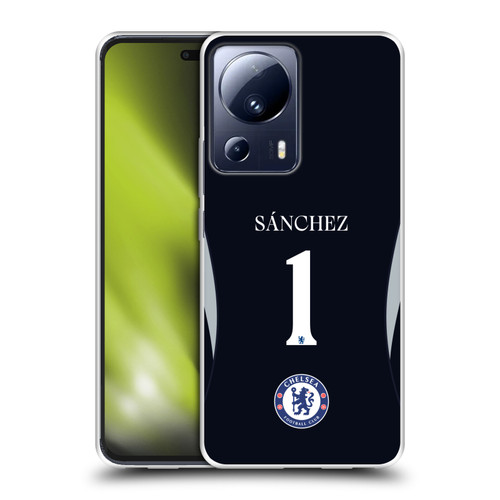 Chelsea Football Club 2025/26 Players Home Kit 1st Group Robert Sánchez Soft Gel Case for Xiaomi 13 Lite 5G Chelsea Football Club 2025/26 Players Home Kit 1st Group Robert Sánchez Soft Gel Case for Xiaomi 13 Lite 5G