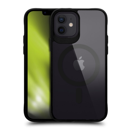 Head Case Designs Black Shockproof Bumper Case For iPhone 12 / iPhone 12 Pro/MagSafe
