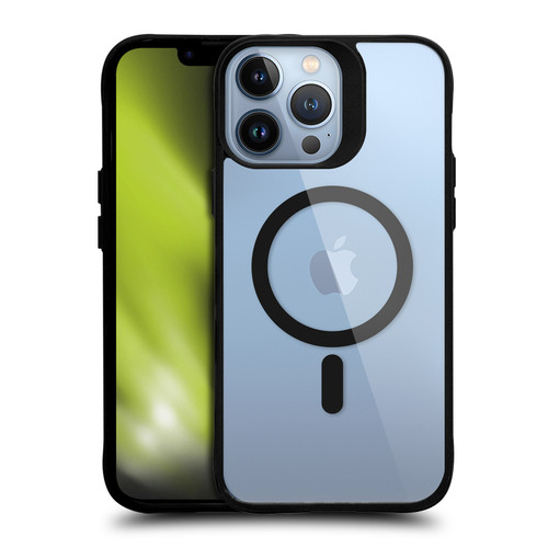 Head Case Designs Black Shockproof Bumper Case For iPhone 13 Pro Max/MagSafe