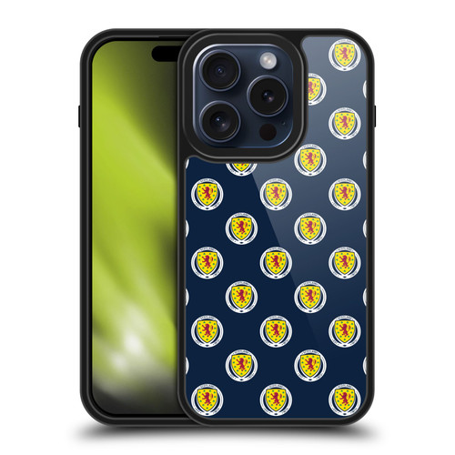 Scotland National Football Team Logo 2 Pattern Gel Armour Case For Apple iPhone 15 Pro