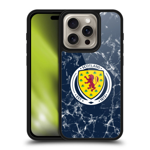 Scotland National Football Team Logo 2 Marble Gel Armour Case For Apple iPhone 16 Pro