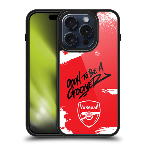 Arsenal FC Graffiti Art Oh To Be Gel Armour Case For Apple iPhone 15 Pro