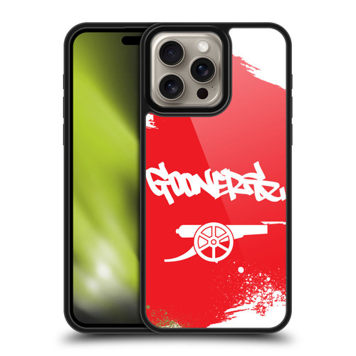 Arsenal FC Graffiti Art Gunners Gel Armour Case For Apple iPhone 16 Pro Max