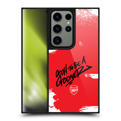 Arsenal FC Graffiti Art Oh To Be Gel Armour Case For Samsung Galaxy S24 Ultra 5G