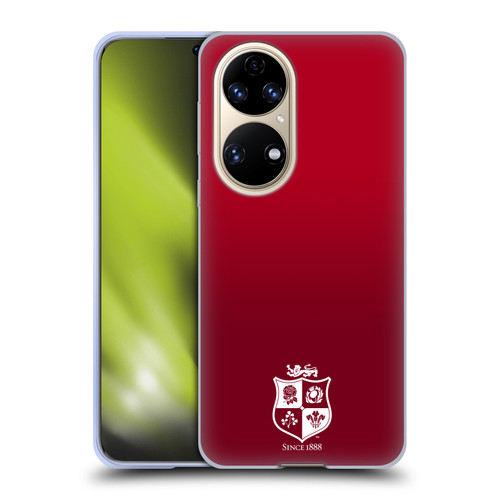 British and Irish Lions Badge Gradient Mono Soft Gel Case for Huawei P50