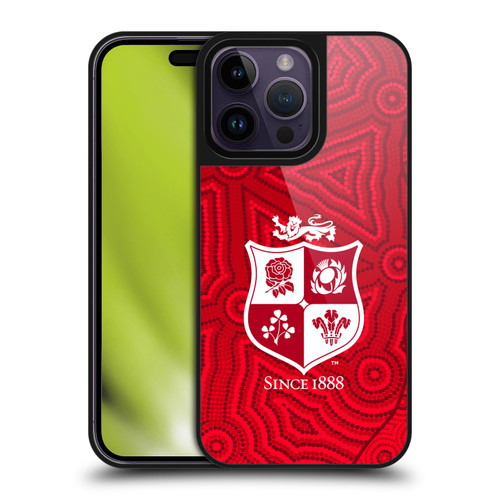 British and Irish Lions Badge Patterns Gel Armour Case For Apple iPhone 14 Pro Max