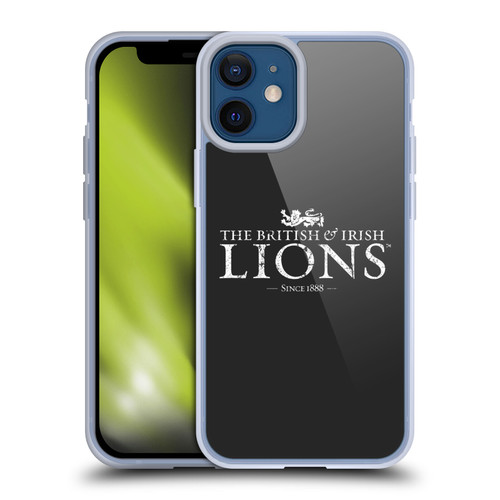 British and Irish Lions Badge Logotype Distressed Soft Gel Case for Apple iPhone 12 Mini
