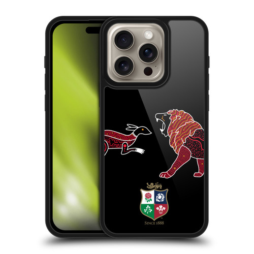 British and Irish Lions Badge Wallaby VS Lion Gel Armour Case For Apple iPhone 16 Pro