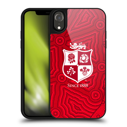 British and Irish Lions Badge Patterns Gel Armour Case For Apple iPhone XR