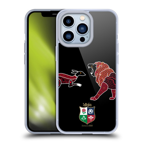 British and Irish Lions Badge Wallaby VS Lion Soft Gel Case for Apple iPhone 13 Pro