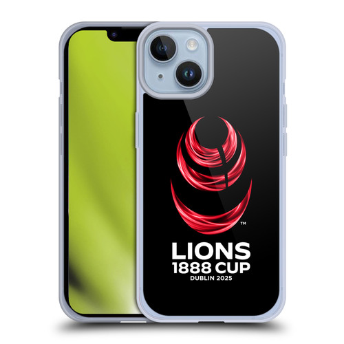 British and Irish Lions Badge Lions Cup Logo Soft Gel Case for Apple iPhone 14
