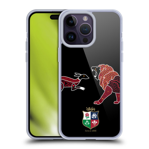 British and Irish Lions Badge Wallaby VS Lion Soft Gel Case for Apple iPhone 14 Pro Max