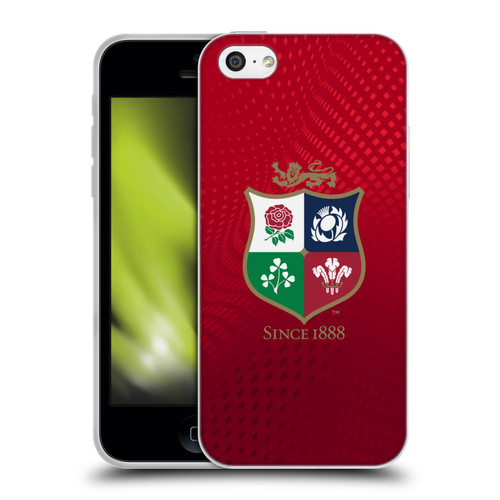British and Irish Lions Badge Textured Soft Gel Case for Apple iPhone 5c