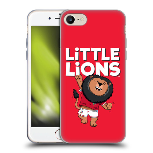 British and Irish Lions Badge Little Lions Soft Gel Case for Apple iPhone 7 / 8 / SE 2020 & 2022