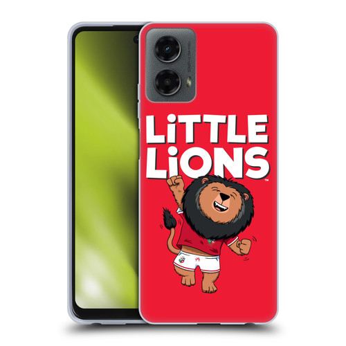 British and Irish Lions Badge Little Lions Soft Gel Case for Motorola Moto G (2024)