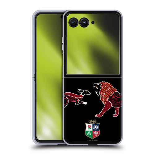 British and Irish Lions Badge Wallaby VS Lion Soft Gel Case for Motorola Razr 50 Ultra British and Irish Lions Badge Wallaby VS Lion Soft Gel Case for Motorola Razr 50 Ultra
