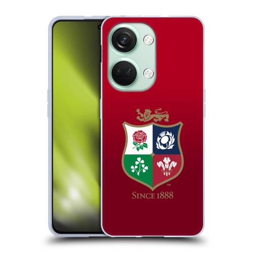 British and Irish Lions Badge Gradient Soft Gel Case for OnePlus Nord 3 5G