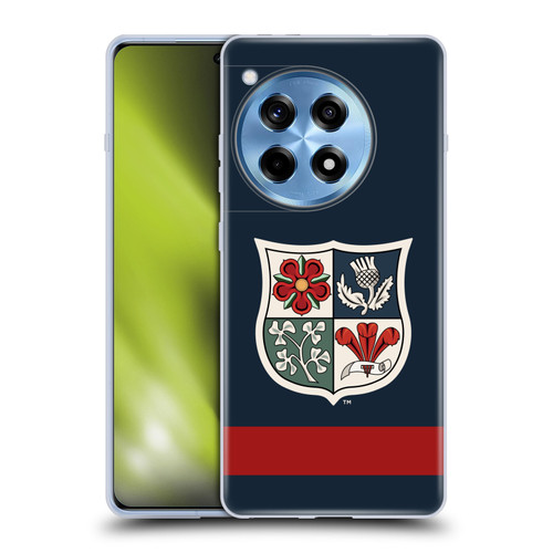 British and Irish Lions Badge Heritage Blue Soft Gel Case for OnePlus 12R