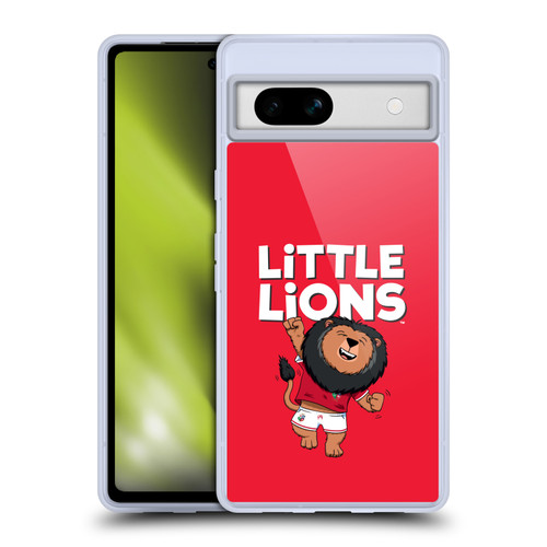 British and Irish Lions Badge Little Lions Soft Gel Case for Google Pixel 7a