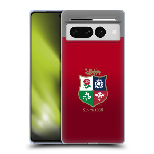 British and Irish Lions Badge Gradient Soft Gel Case for Google Pixel 7 Pro