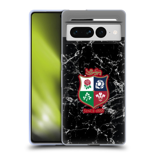 British and Irish Lions Badge Marble Soft Gel Case for Google Pixel 7 Pro