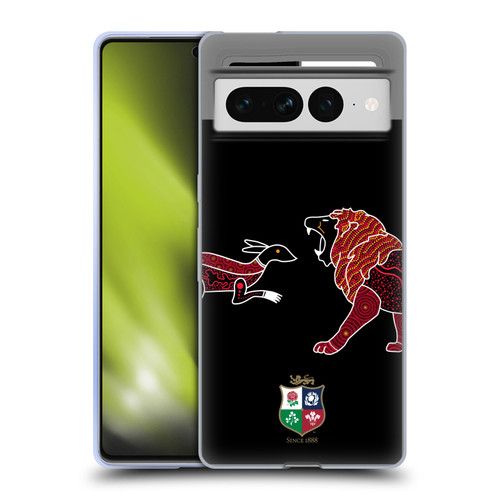 British and Irish Lions Badge Wallaby VS Lion Soft Gel Case for Google Pixel 7 Pro
