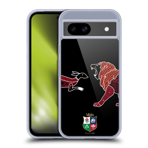 British and Irish Lions Badge Wallaby VS Lion Soft Gel Case for Google Pixel 8a