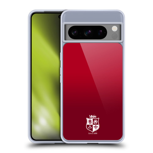 British and Irish Lions Badge Gradient Mono Soft Gel Case for Google Pixel 8 Pro
