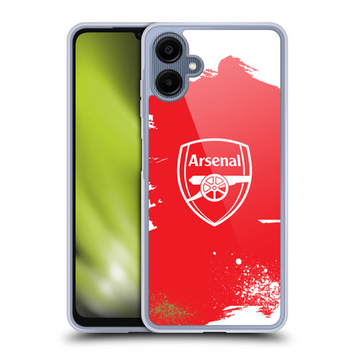 Arsenal FC Graffiti Art Crest Soft Gel Case for Samsung Galaxy A06 4G