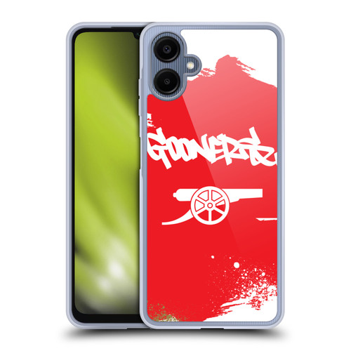 Arsenal FC Graffiti Art Gunners Soft Gel Case for Samsung Galaxy A06 4G