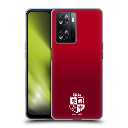 British and Irish Lions Badge Gradient Mono Soft Gel Case for OPPO A57s
