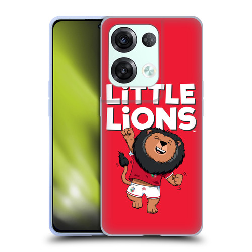 British and Irish Lions Badge Little Lions Soft Gel Case for OPPO Reno8 Pro