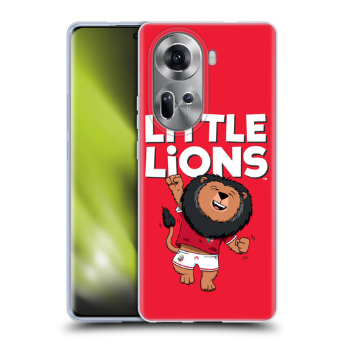 British and Irish Lions Badge Little Lions Soft Gel Case for OPPO Reno11