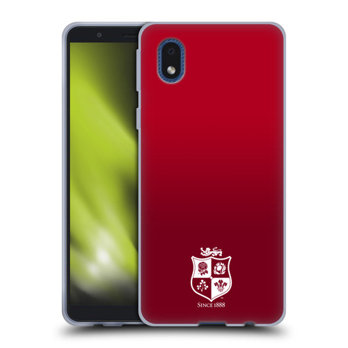British and Irish Lions Badge Gradient Mono Soft Gel Case for Samsung Galaxy A01 Core (2020)