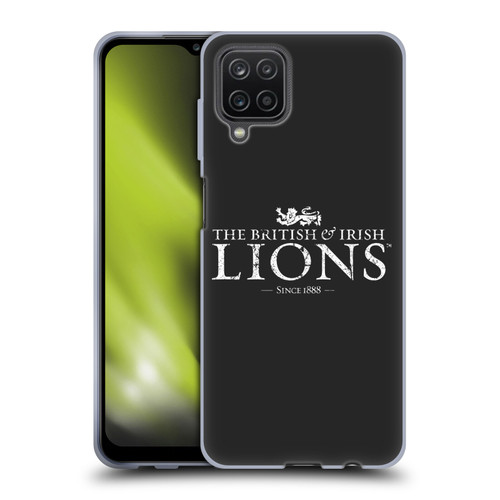 British and Irish Lions Badge Logotype Distressed Soft Gel Case for Samsung Galaxy A12 (2020)