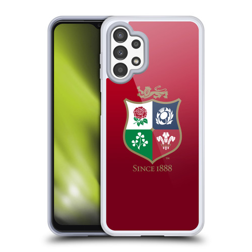 British and Irish Lions Badge Gradient Soft Gel Case for Samsung Galaxy A13 (2022)