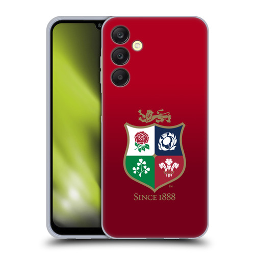 British and Irish Lions Badge Gradient Soft Gel Case for Samsung Galaxy A25 5G