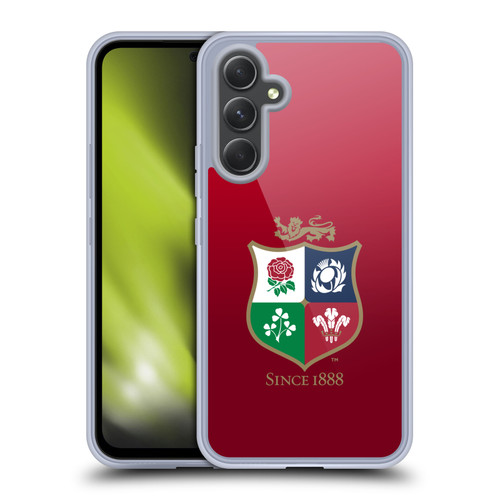 British and Irish Lions Badge Gradient Soft Gel Case for Samsung Galaxy A54 5G