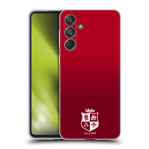 British and Irish Lions Badge Gradient Mono Soft Gel Case for Samsung Galaxy M55 5G