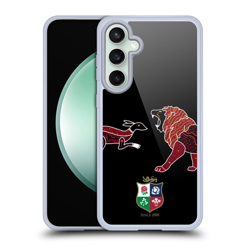 British and Irish Lions Badge Wallaby VS Lion Soft Gel Case for Samsung Galaxy S23 FE 5G
