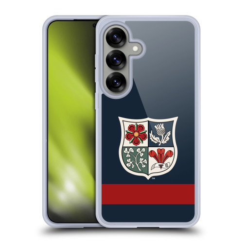 British and Irish Lions Badge Heritage Blue Soft Gel Case for Samsung Galaxy S25