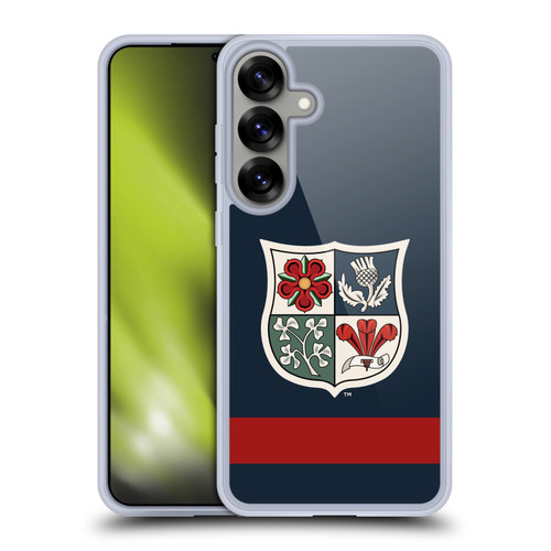 British and Irish Lions Badge Heritage Blue Soft Gel Case for Samsung Galaxy S25+