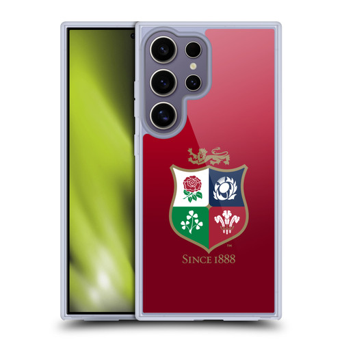 British and Irish Lions Badge Gradient Soft Gel Case for Samsung Galaxy S25 Ultra