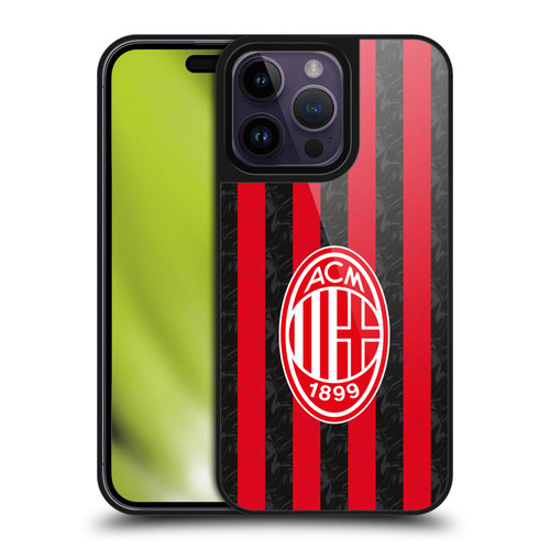 AC Milan 2025/26 Crest Kit Home Gel Armour Case For Apple iPhone 14 Pro Max