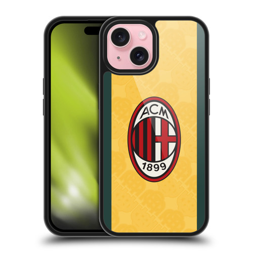 AC Milan 2025/26 Crest Kit Third Gel Armour Case For Apple iPhone 15