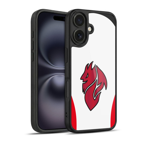 AC Milan 2025/26 Crest Kit Away Gel Armour Case For Apple iPhone 16