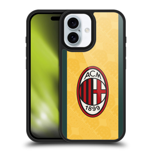 AC Milan 2025/26 Crest Kit Third Gel Armour Case For Apple iPhone 16