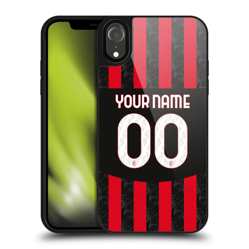 Custom Customised Personalised AC Milan 2024/25 Kit Home Gel Armour Case For Apple iPhone XR